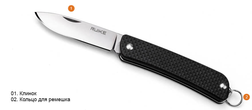 Схема ножа Ruike S11